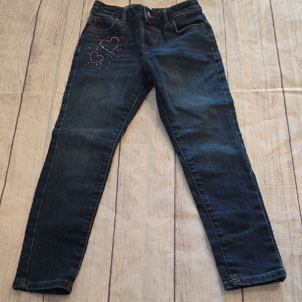 Jumping Beans Blue Denim with Orange Stitching